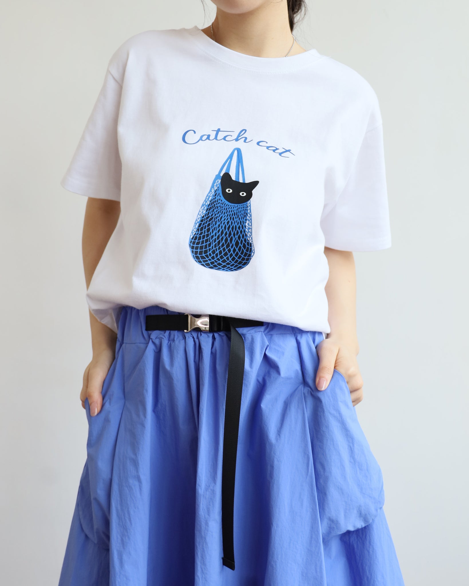 Catch Cat Printed Tee (2 colors)