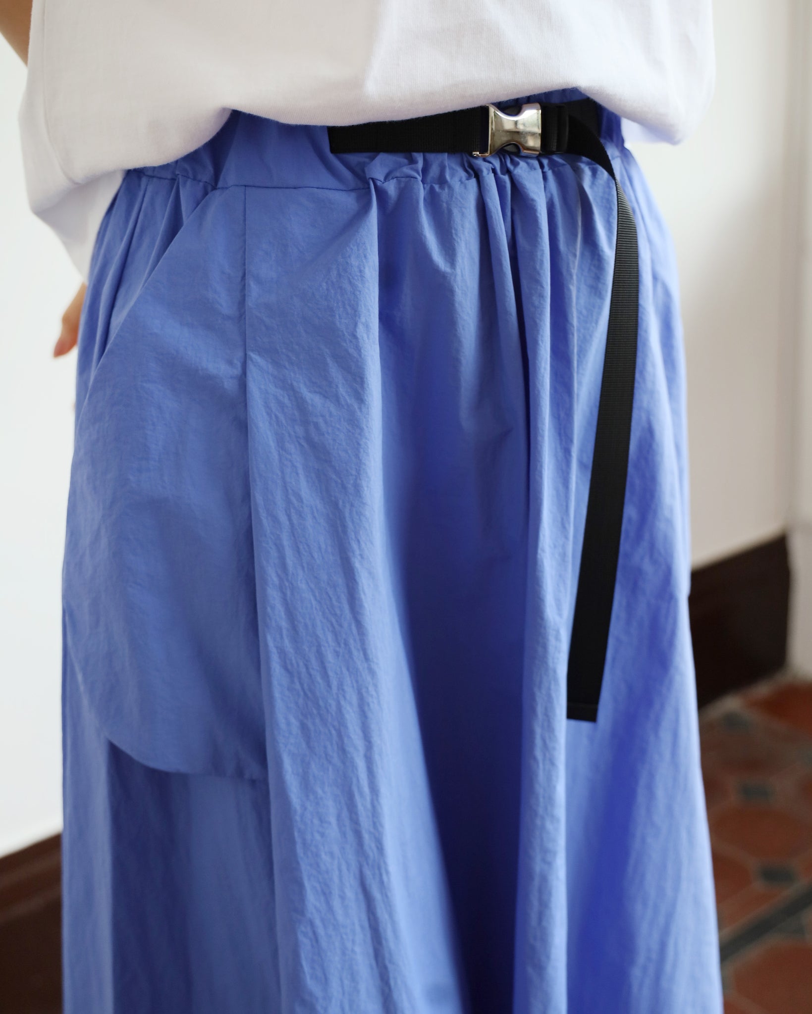 Belted Skater Skirt