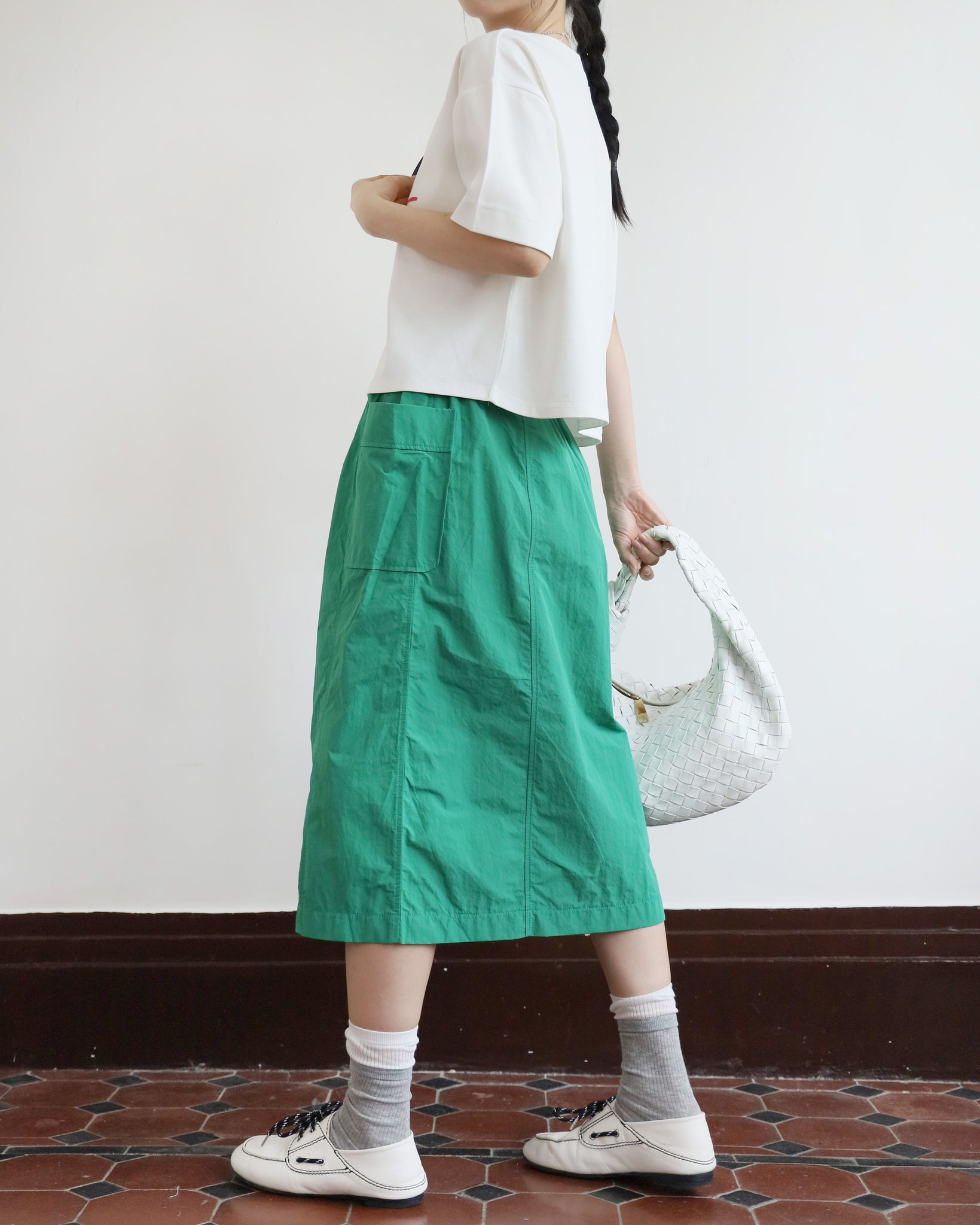 Side Pockets Skirt (2 colors)