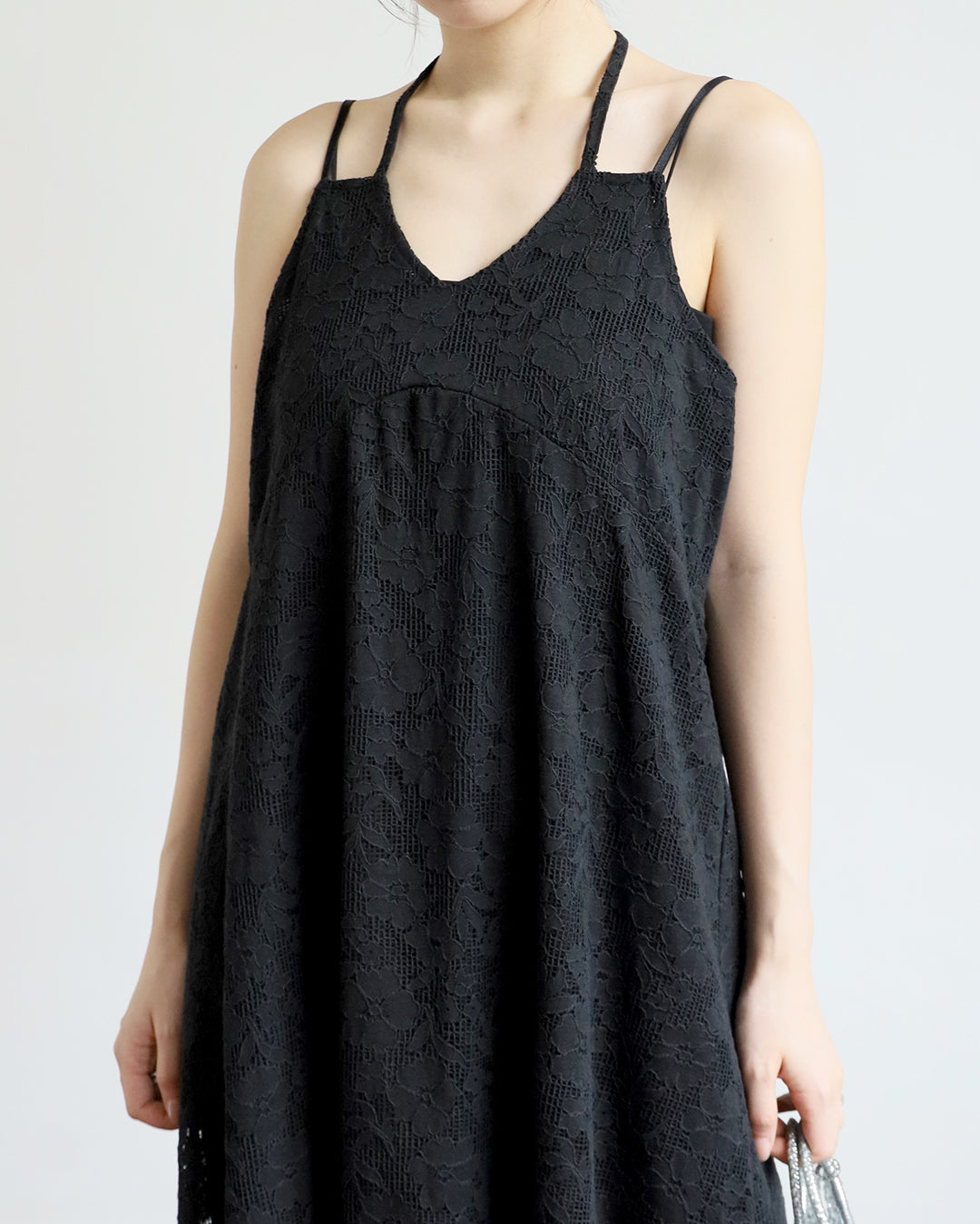 Lace Tiered Cami Dress (2 color)