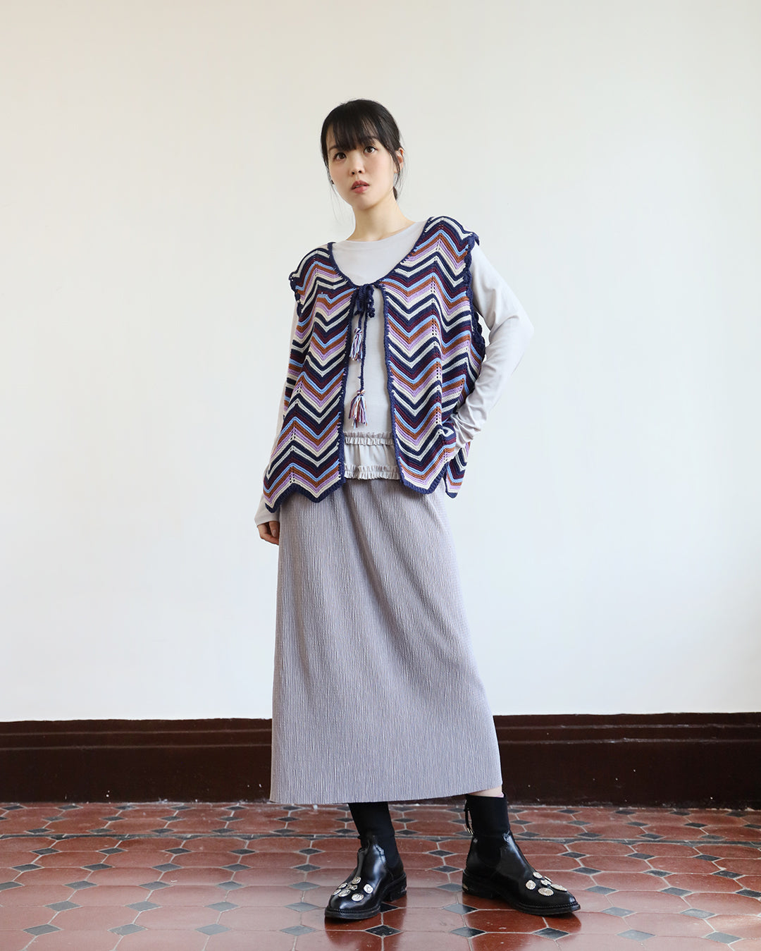 Comfy Pleated Skirt (7 color)