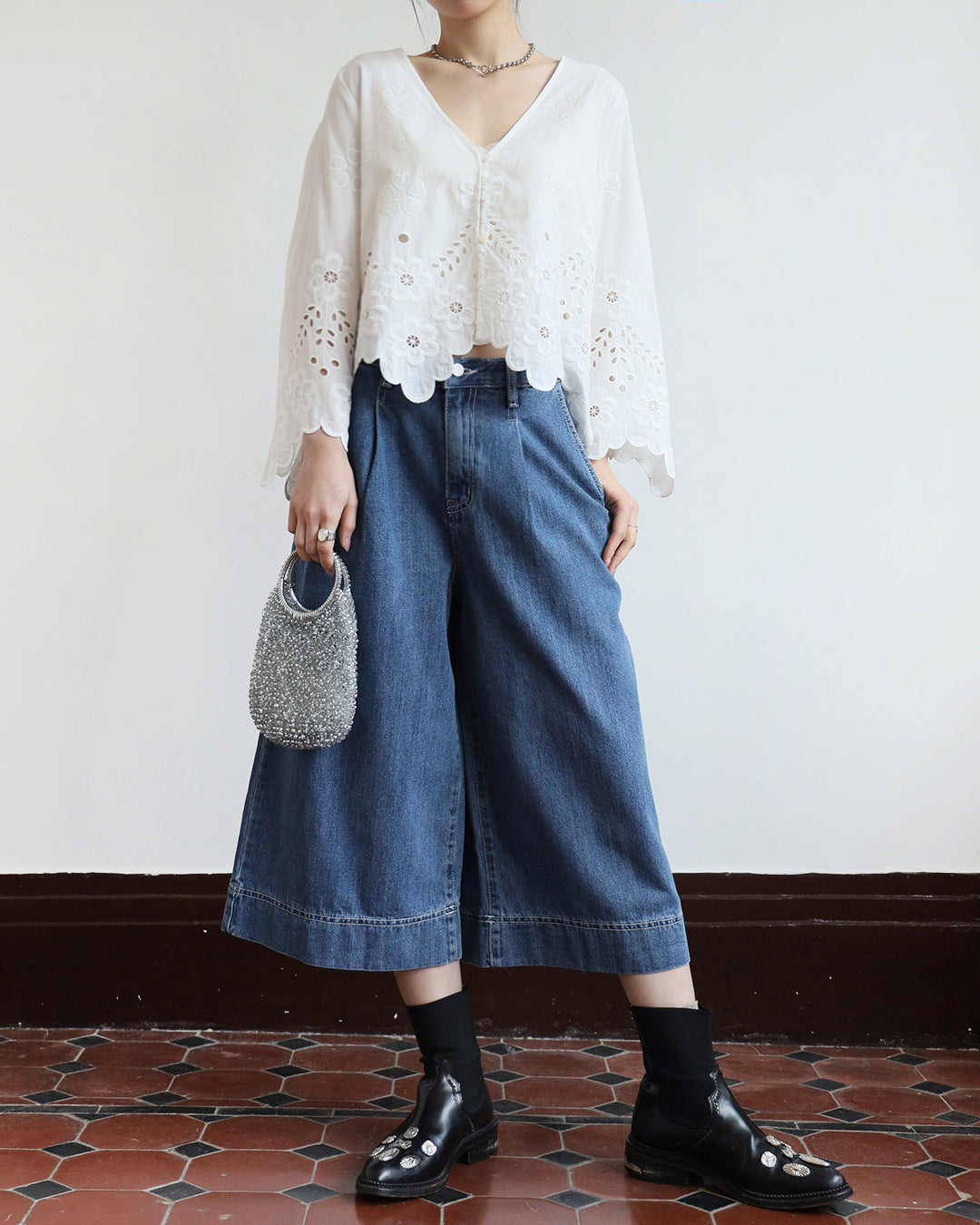Summer Cropped Jeans (2 colors | Size S-XL)