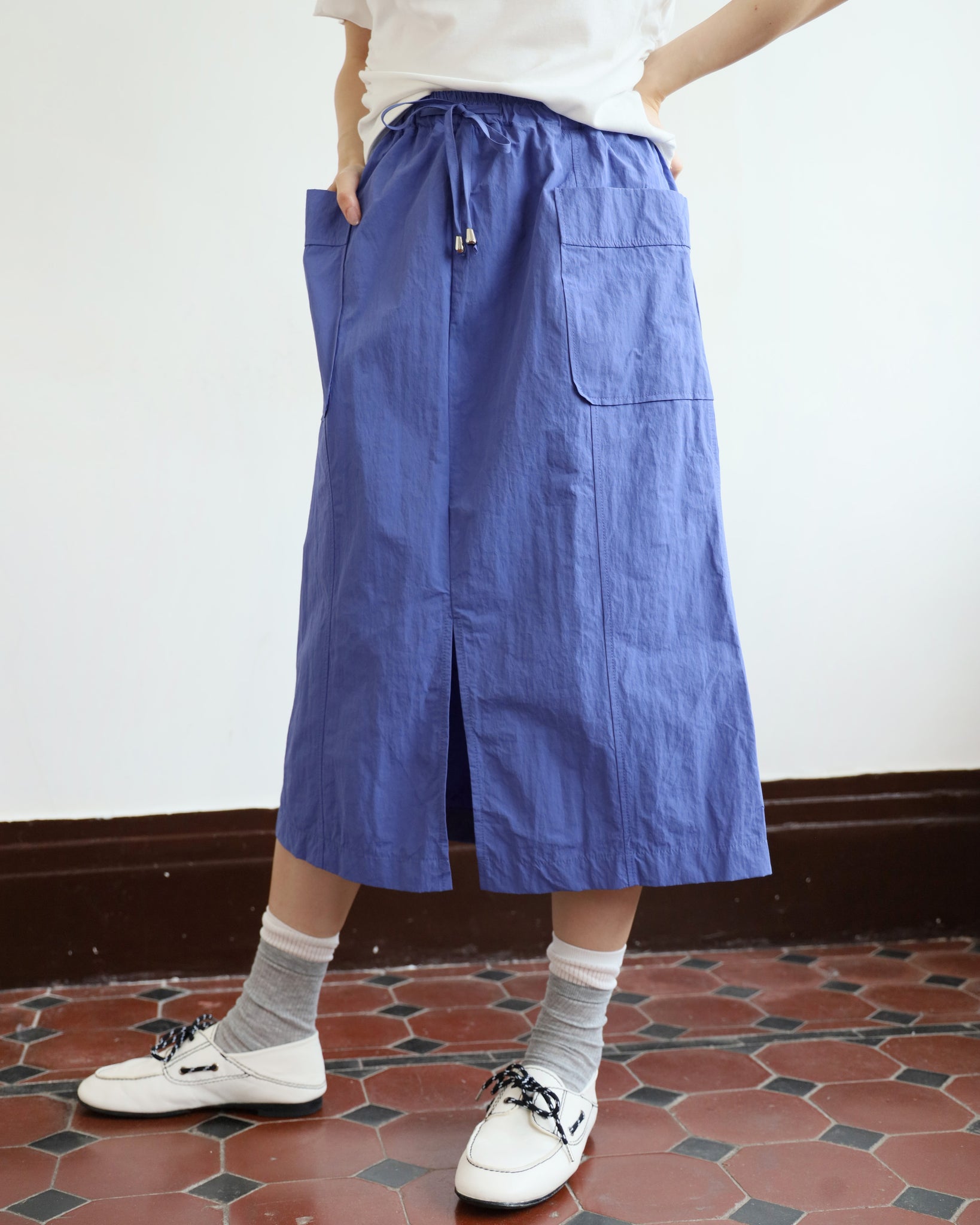 Side Pockets Skirt (2 colors)