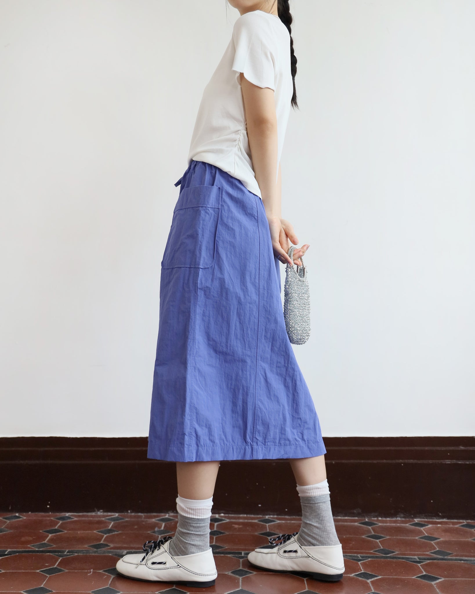 Side Pockets Skirt (2 colors)