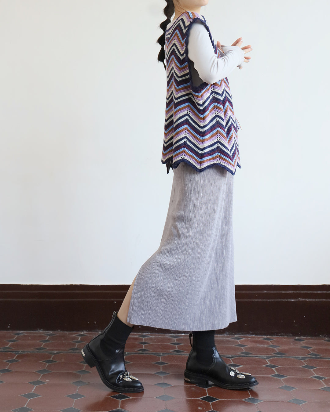 Comfy Pleated Skirt (7 color)