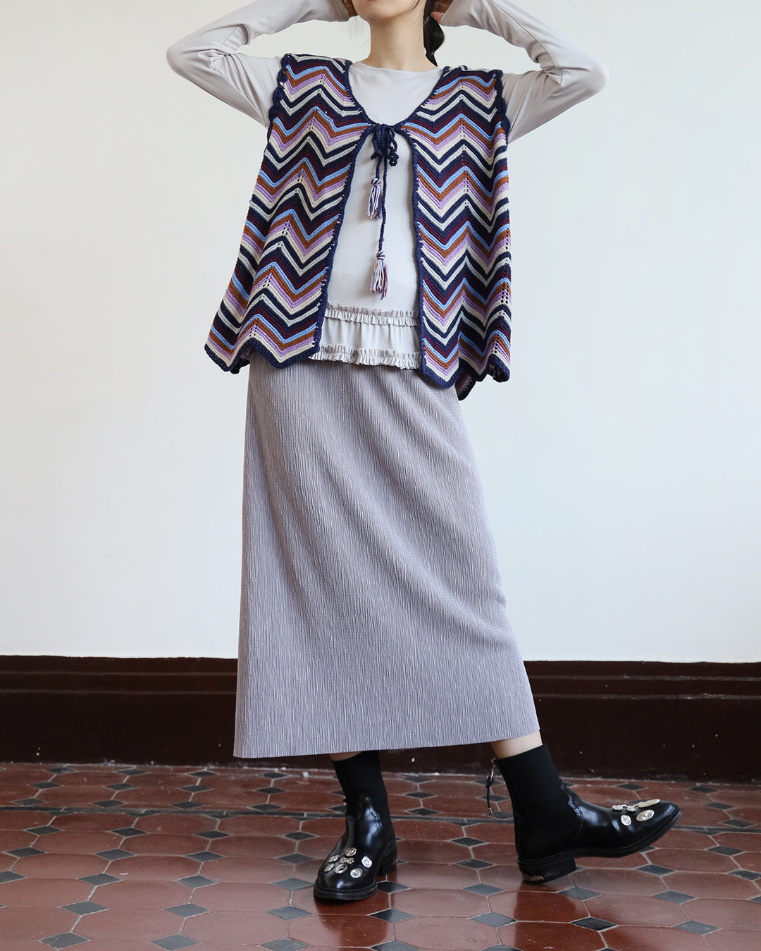 Comfy Pleated Skirt (7 color)