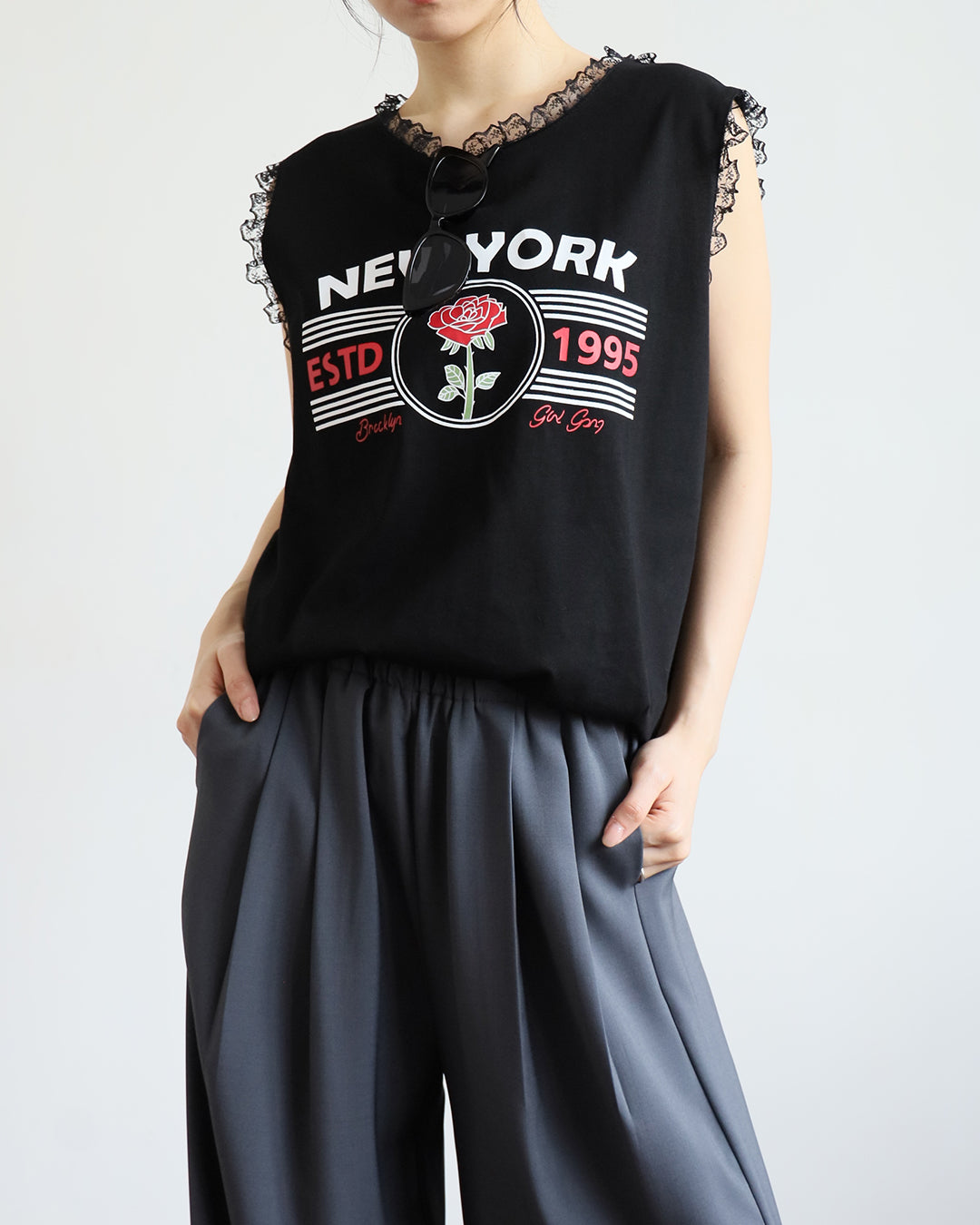 Pleated Pants