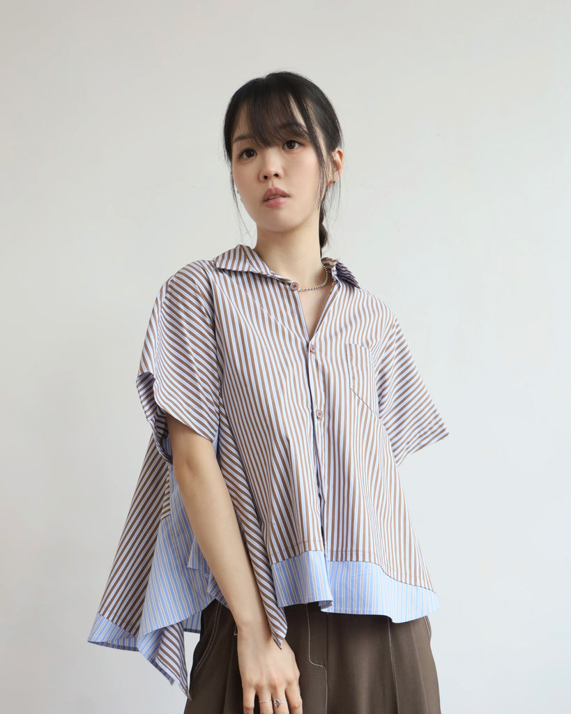 Mix Striped Shirt (2 colors)
