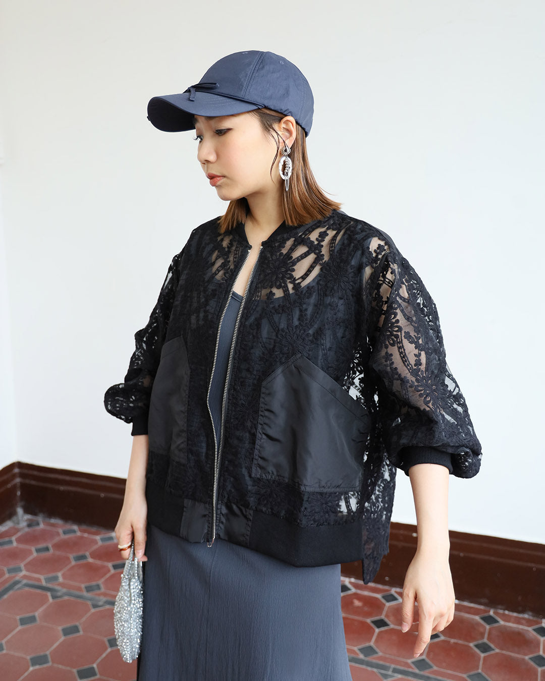Embroidery Mesh Outer