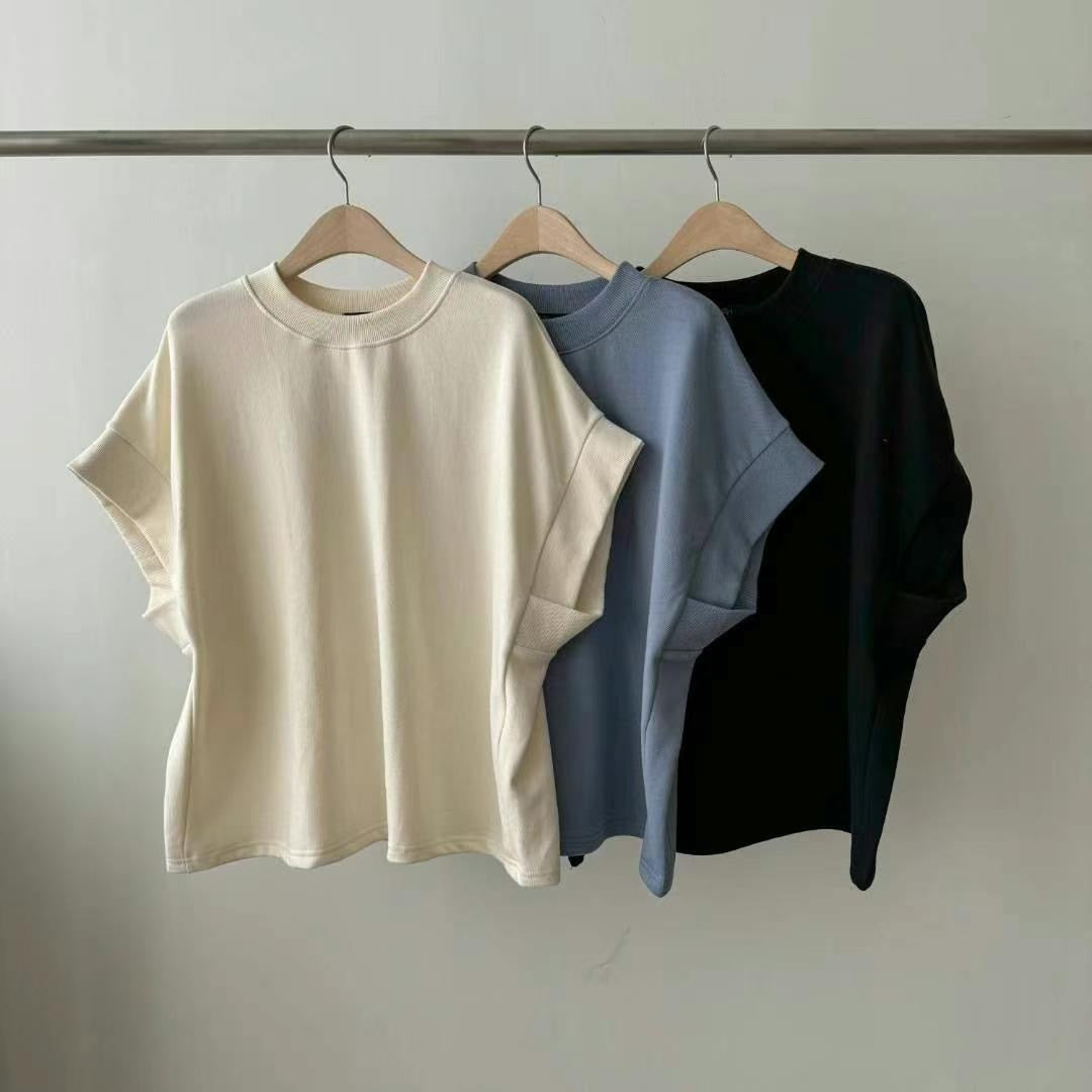 Cuff Sleeved Tee (3 colors)
