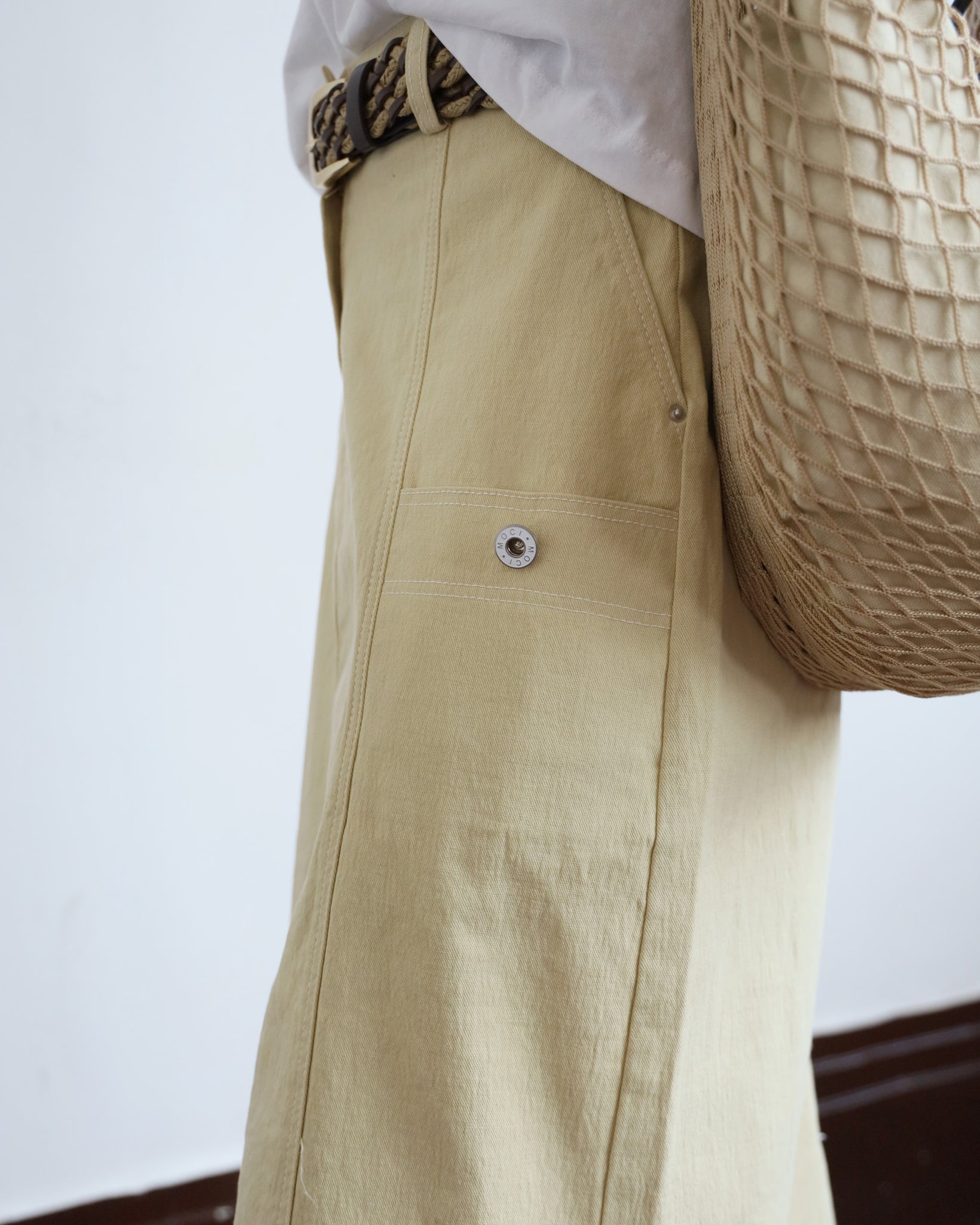 *Side Pocket Pencil Denim Skirt (3 colors | Size S-L)