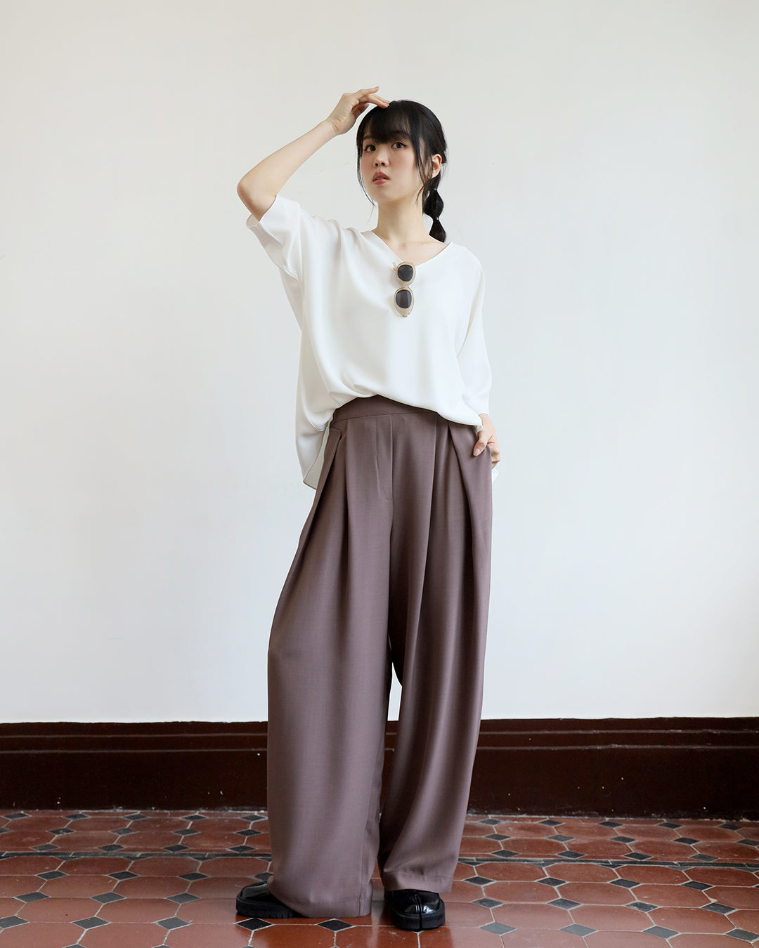 Comfy Pleated Pants