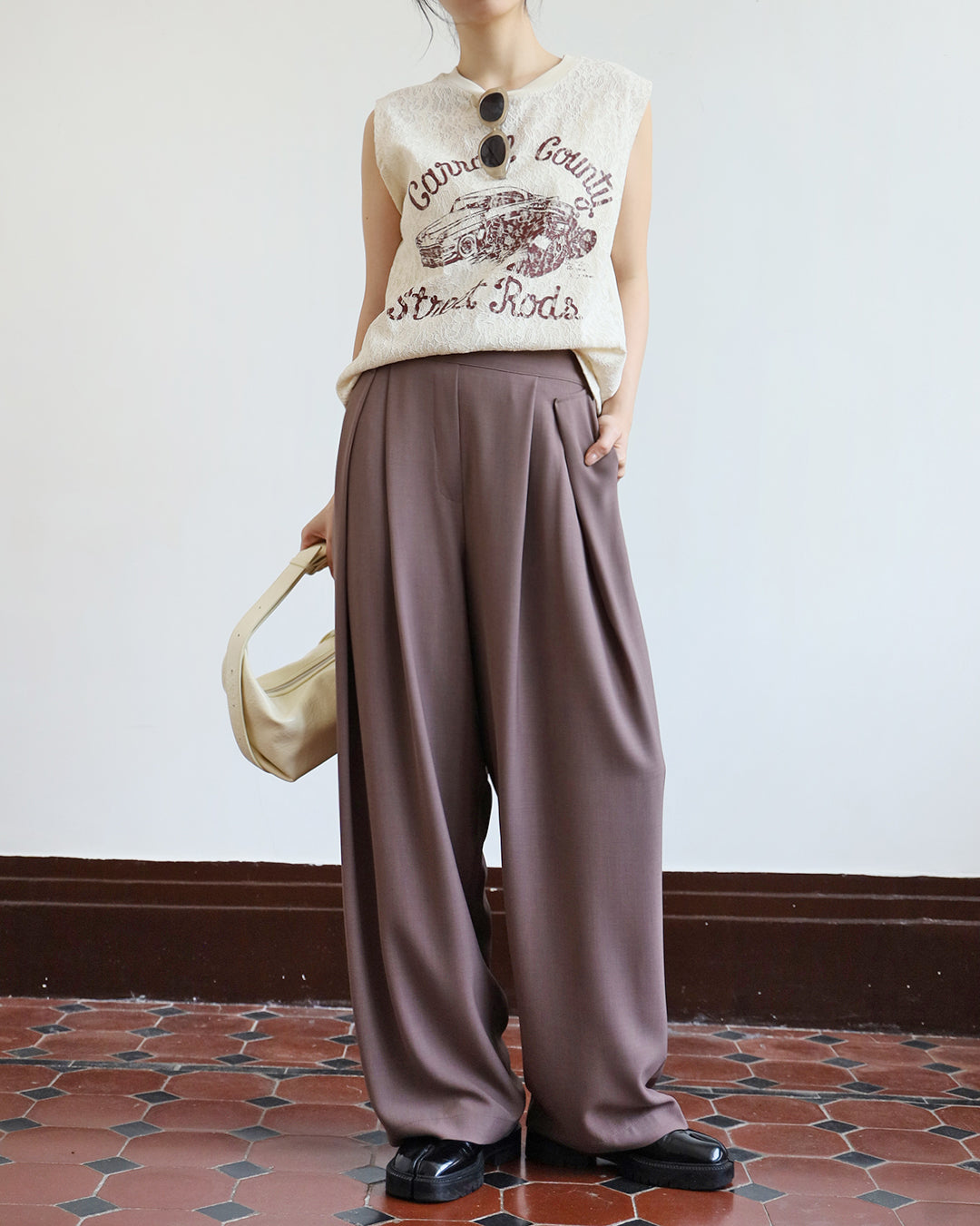 Comfy Pleated Pants