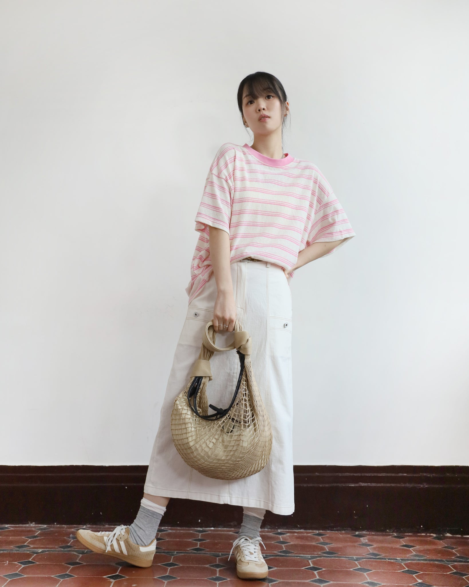 Relaxed Striped Top (2 colors)