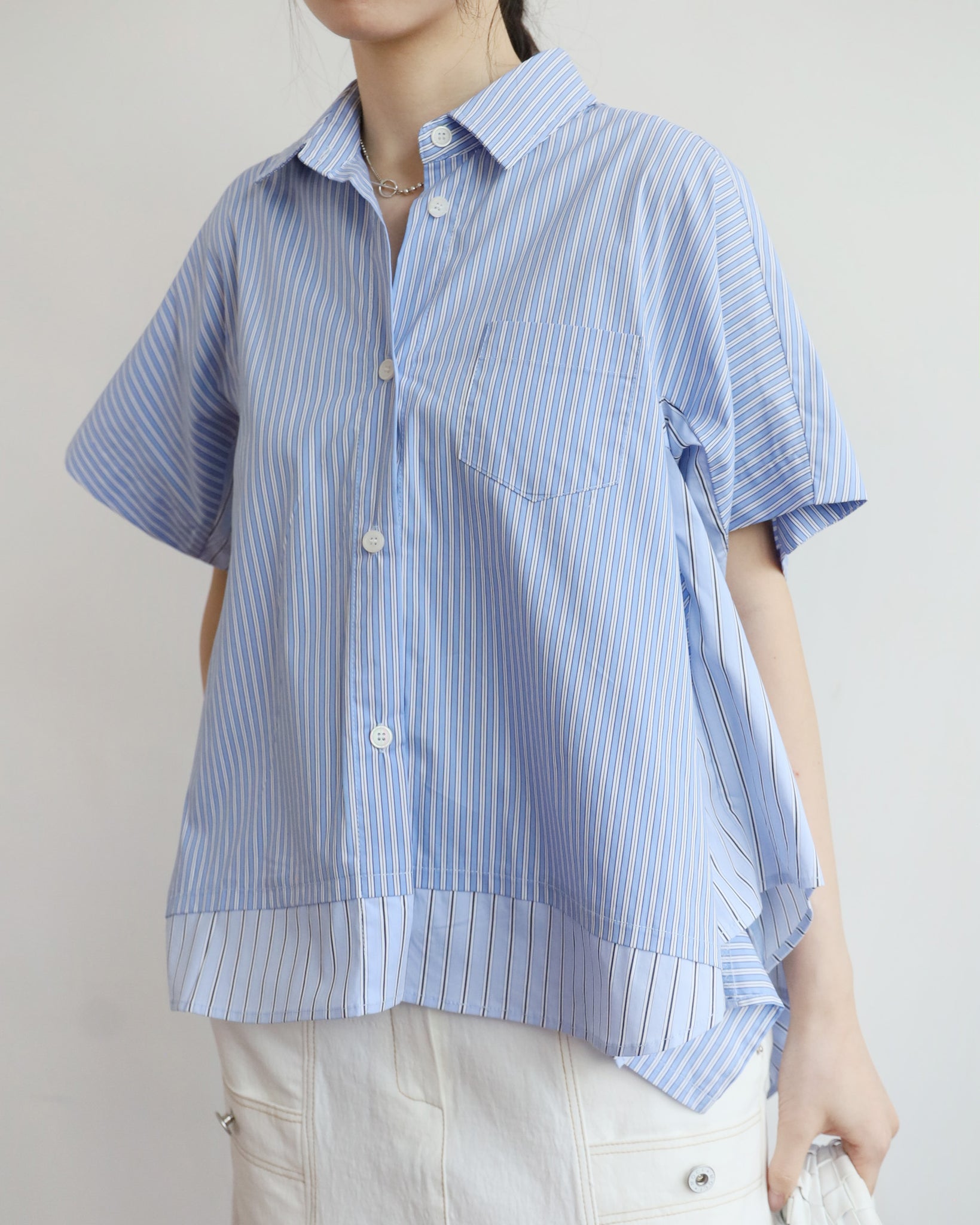 Mix Striped Shirt (2 colors)
