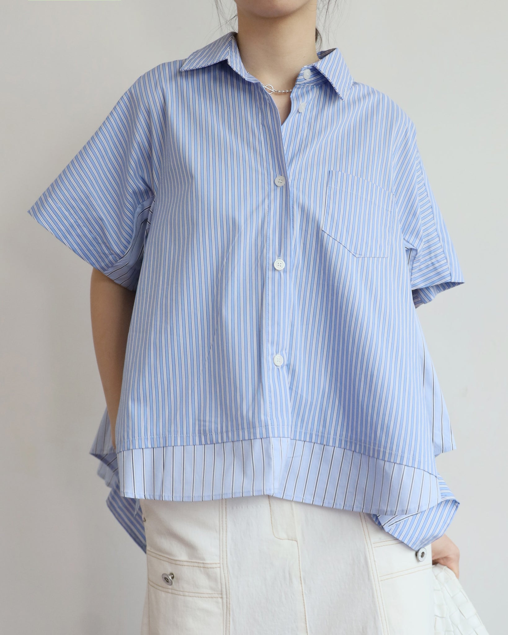 Mix Striped Shirt (2 colors)