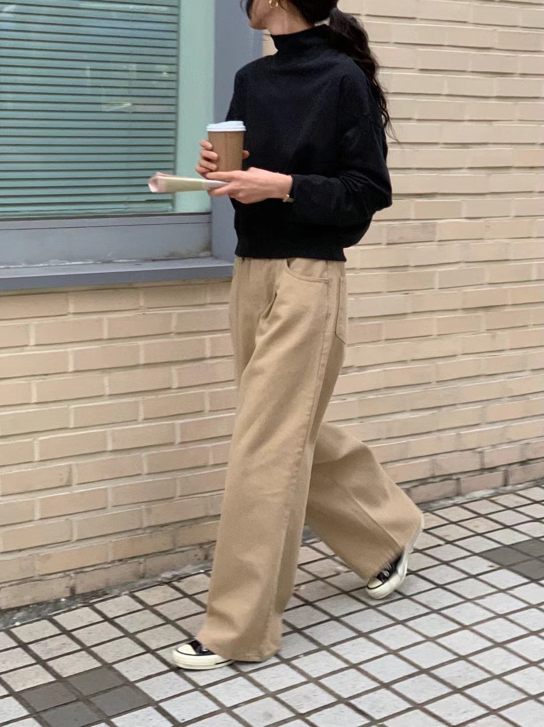 Basic Turtle Neck Top (4 color)