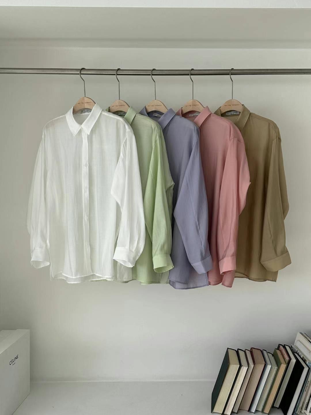 Silky Button Shirt (5 color)