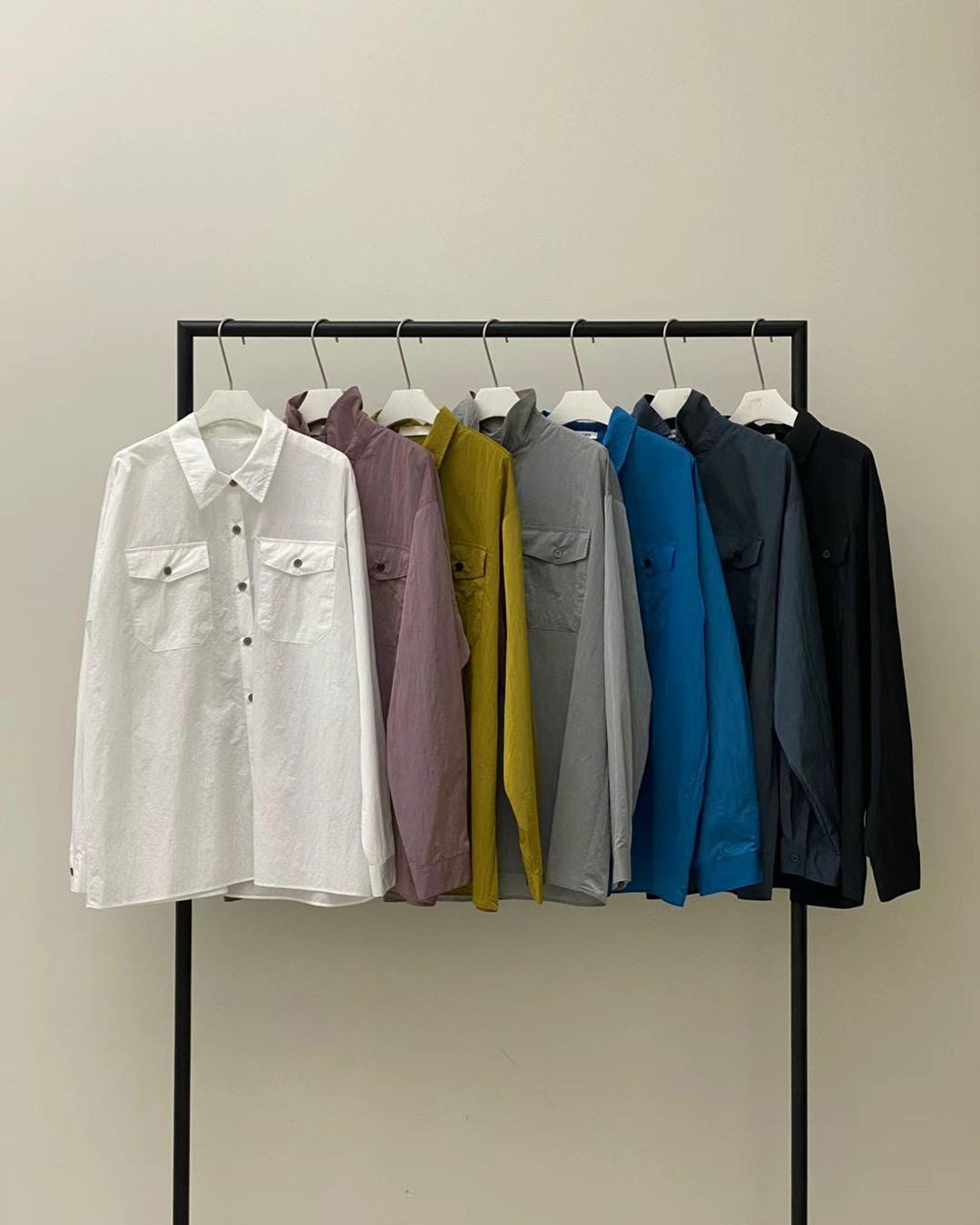 Pockets Shirt Jacket (7 Color)