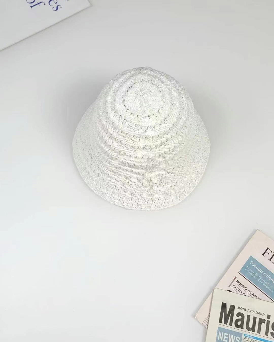 Summer Crochet Bucket Hat (6 color)
