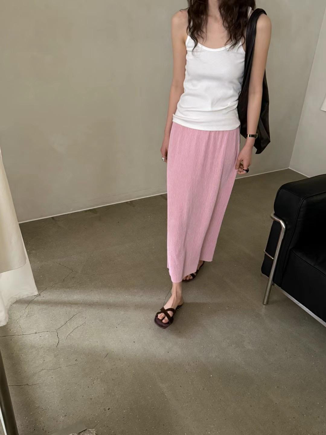 Comfy Pleated Skirt (7 color)