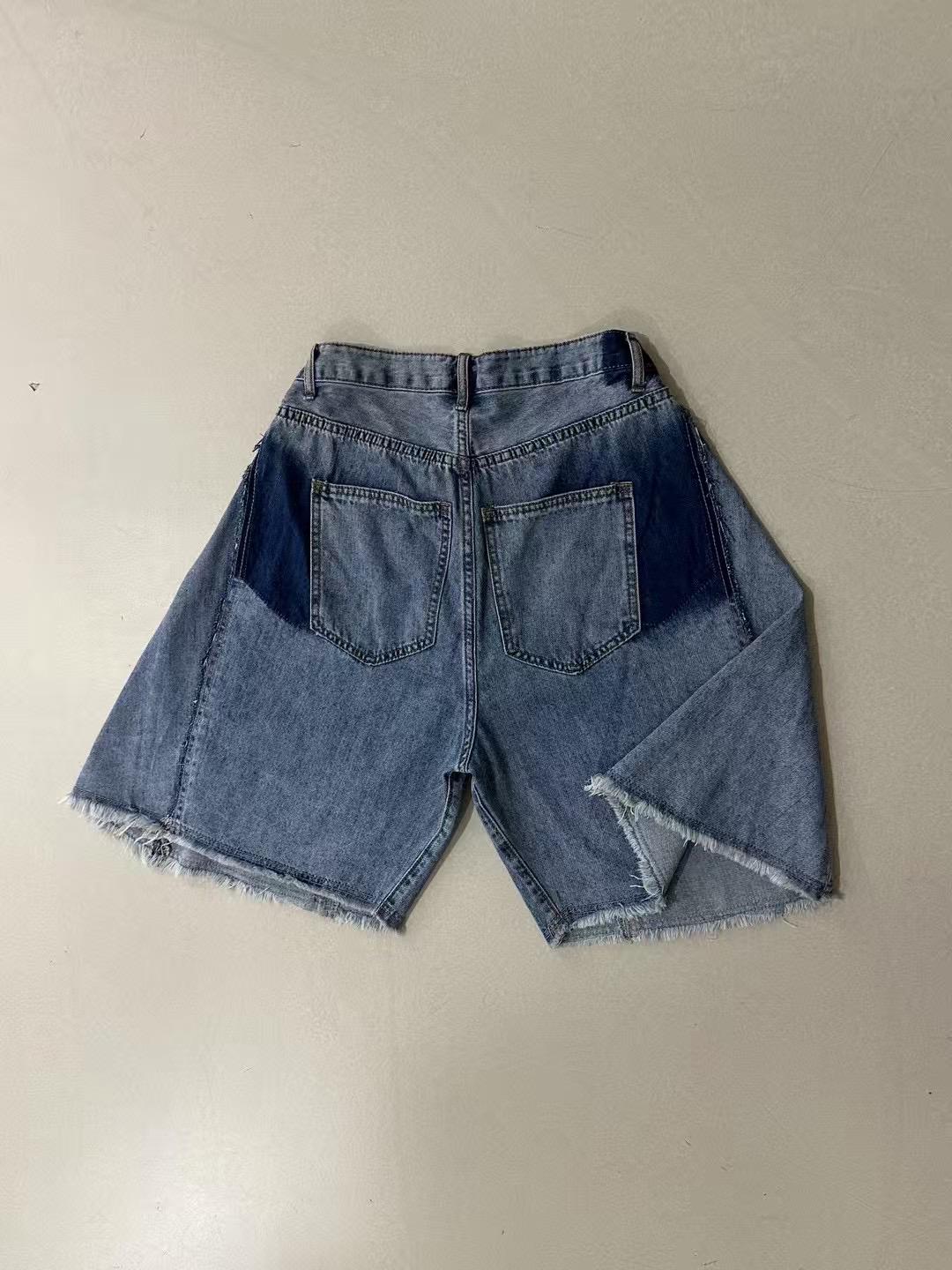 Raw Trim Denim Shorts (Size S-M)
