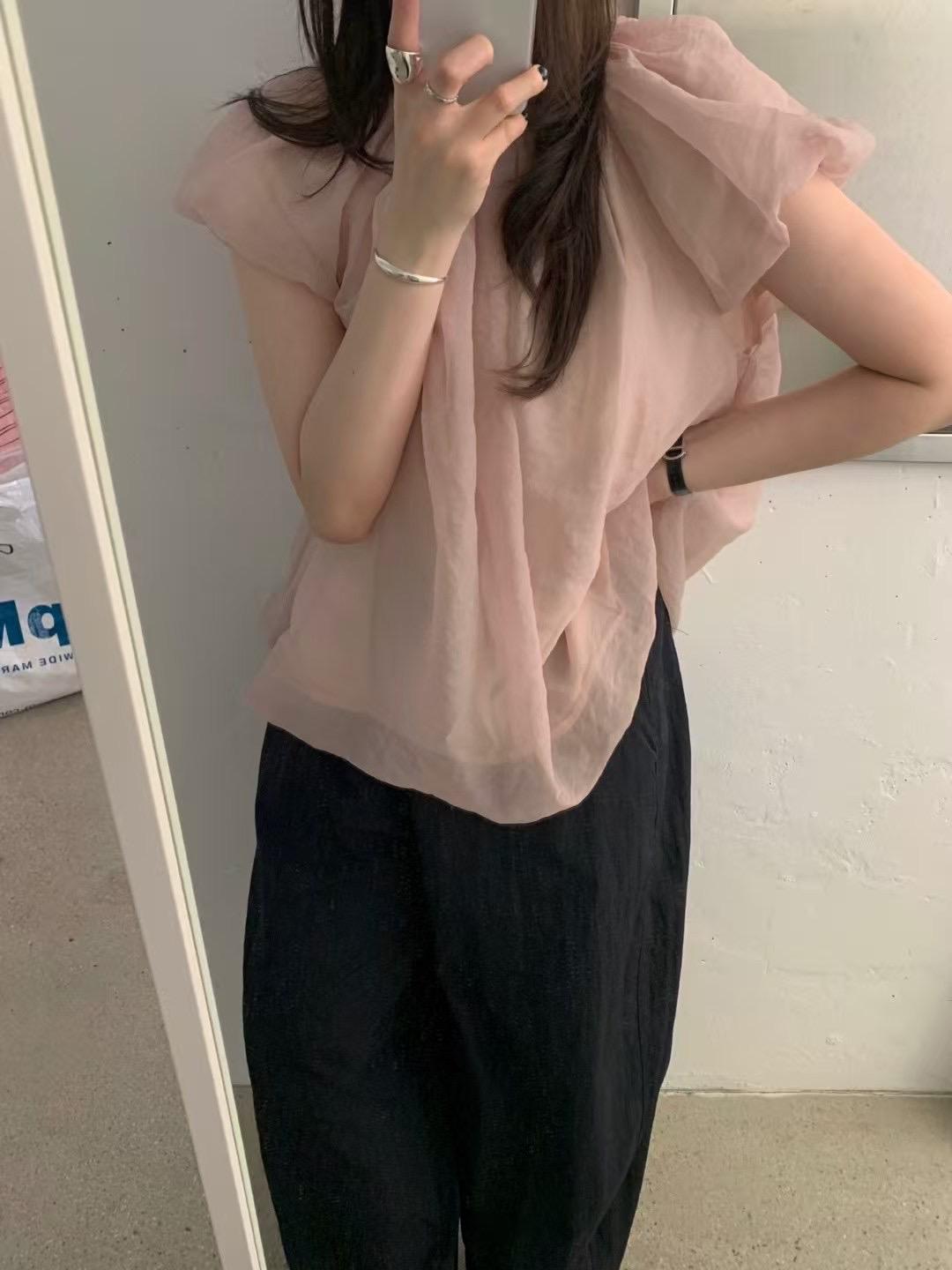 Mesh Layer Ballon Top