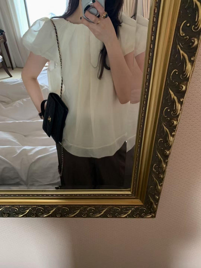 Mesh Layer Ballon Top