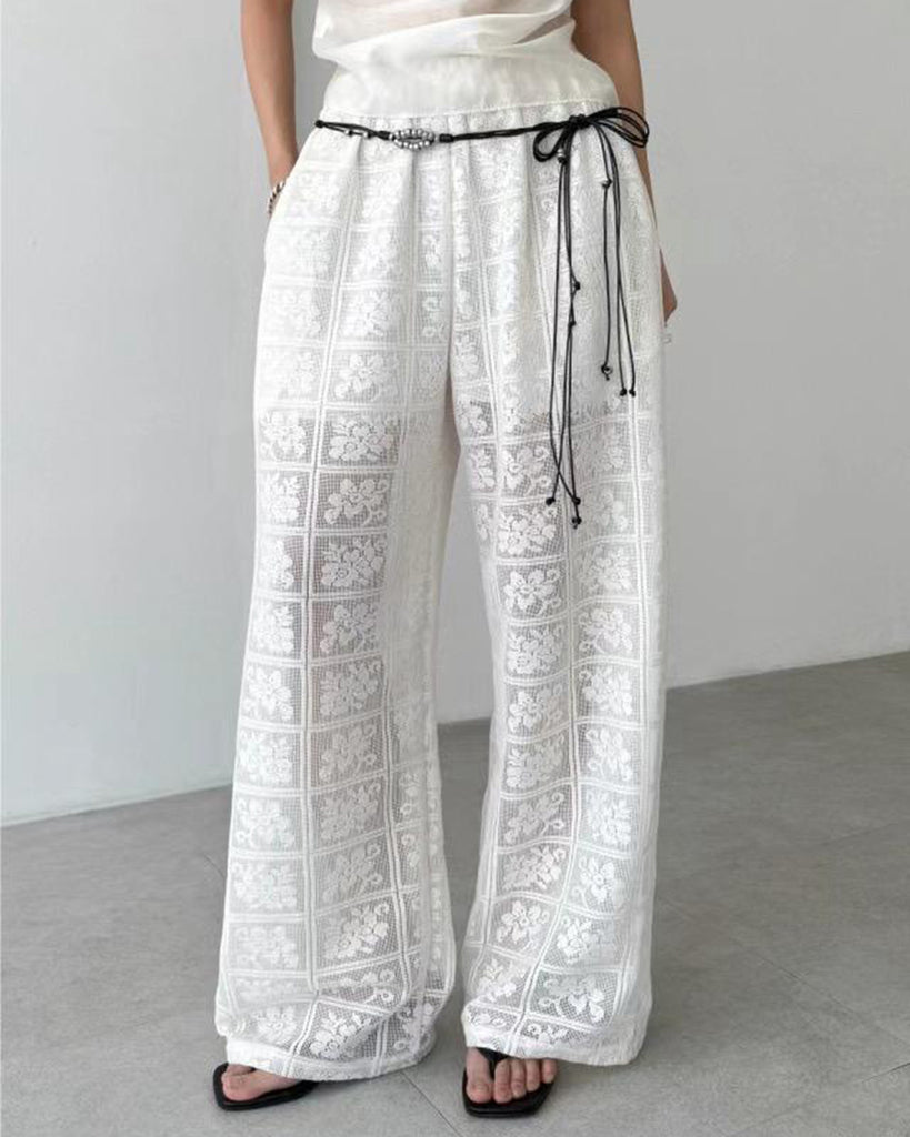 Crochet Pants w/ Lining
