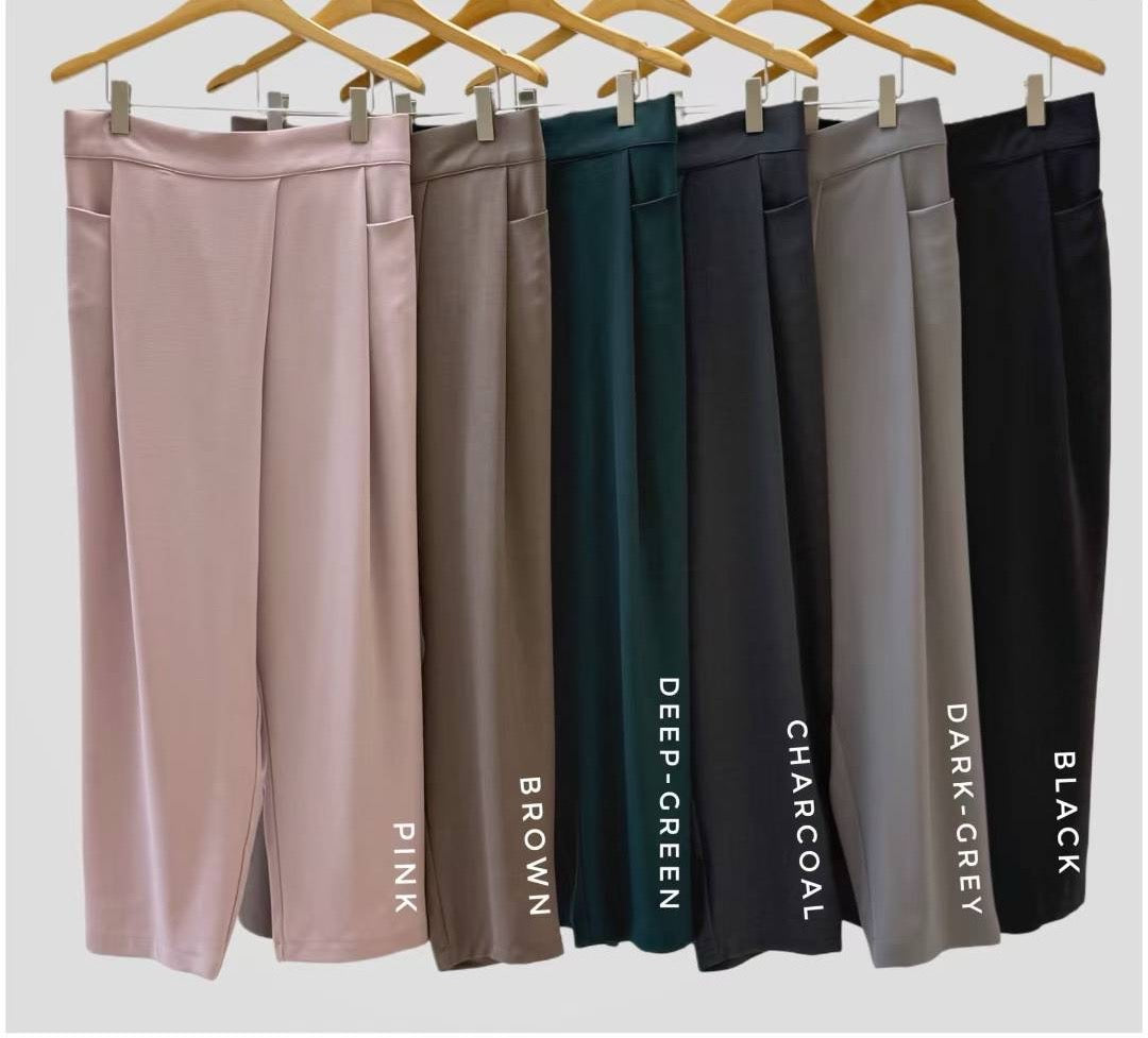 Flapped Tapered Pants (6 colors)