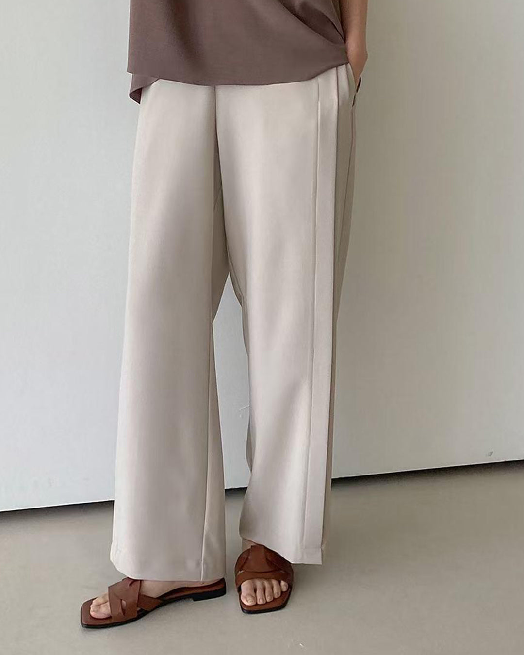 Side Pleated Pants (5 color)
