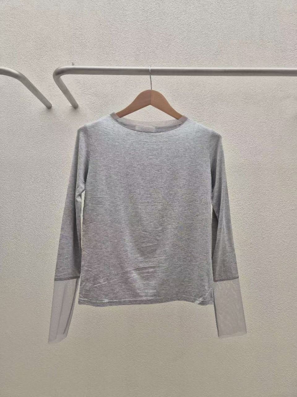 Mesh Trimmed Top (6 color)