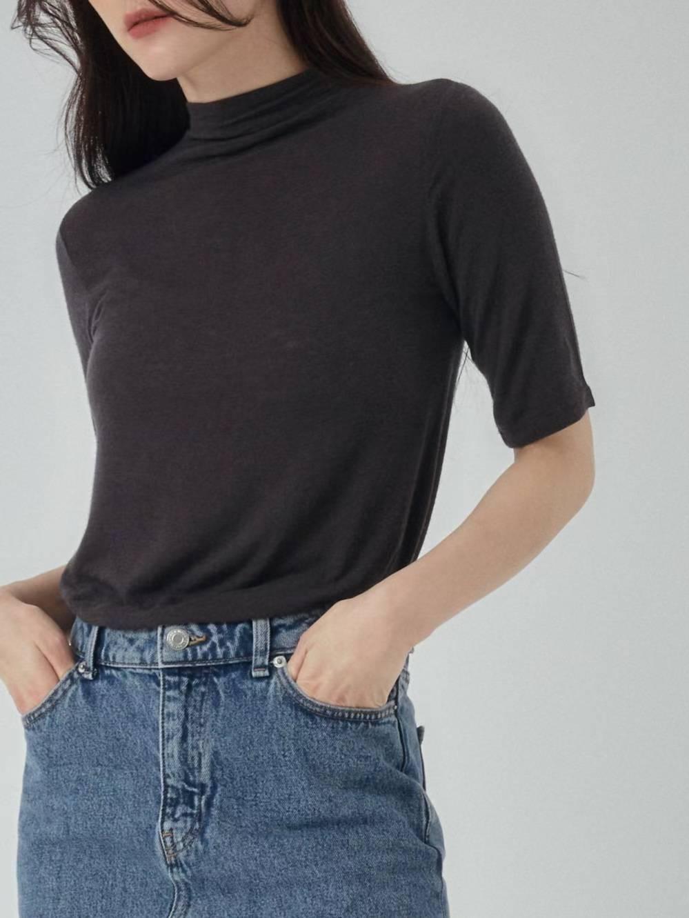 Basic Turtle Neck Top (6 color)