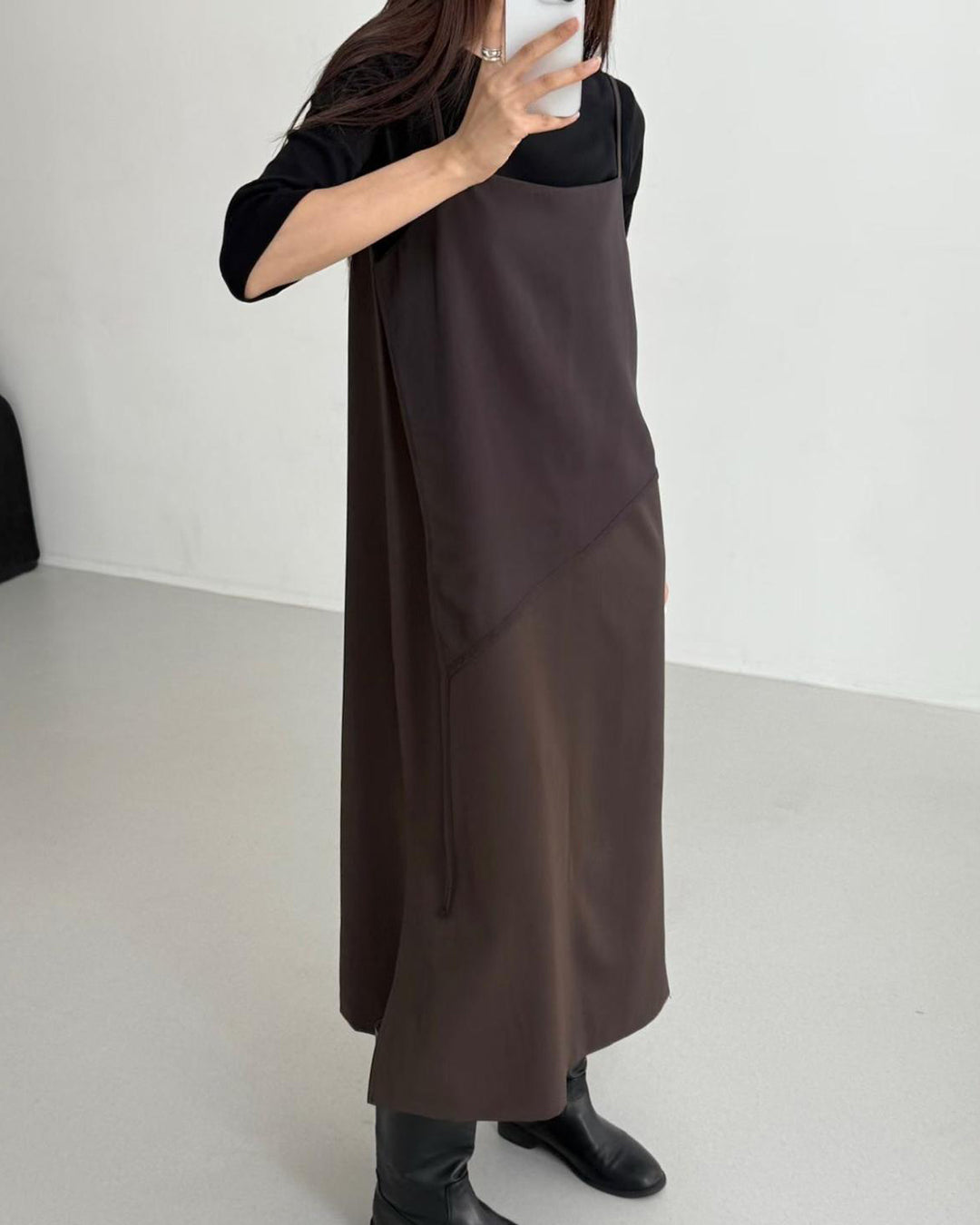 Chiffon Layer Cami Dress (2 color)