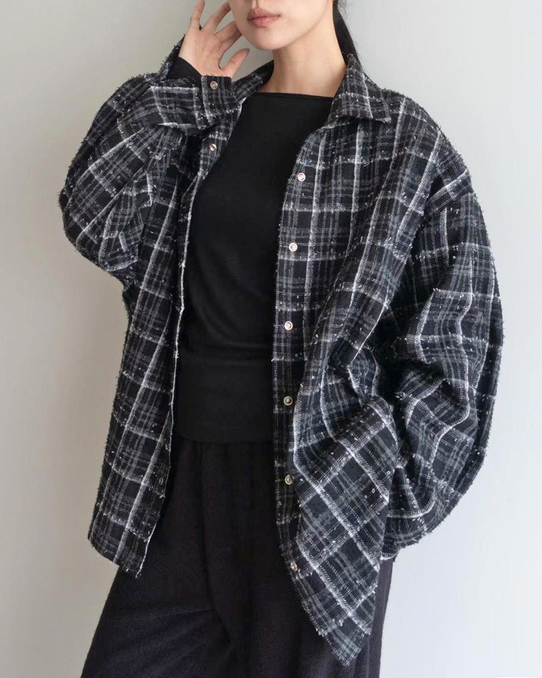 Testure Fabric Checker Outer (2 color)