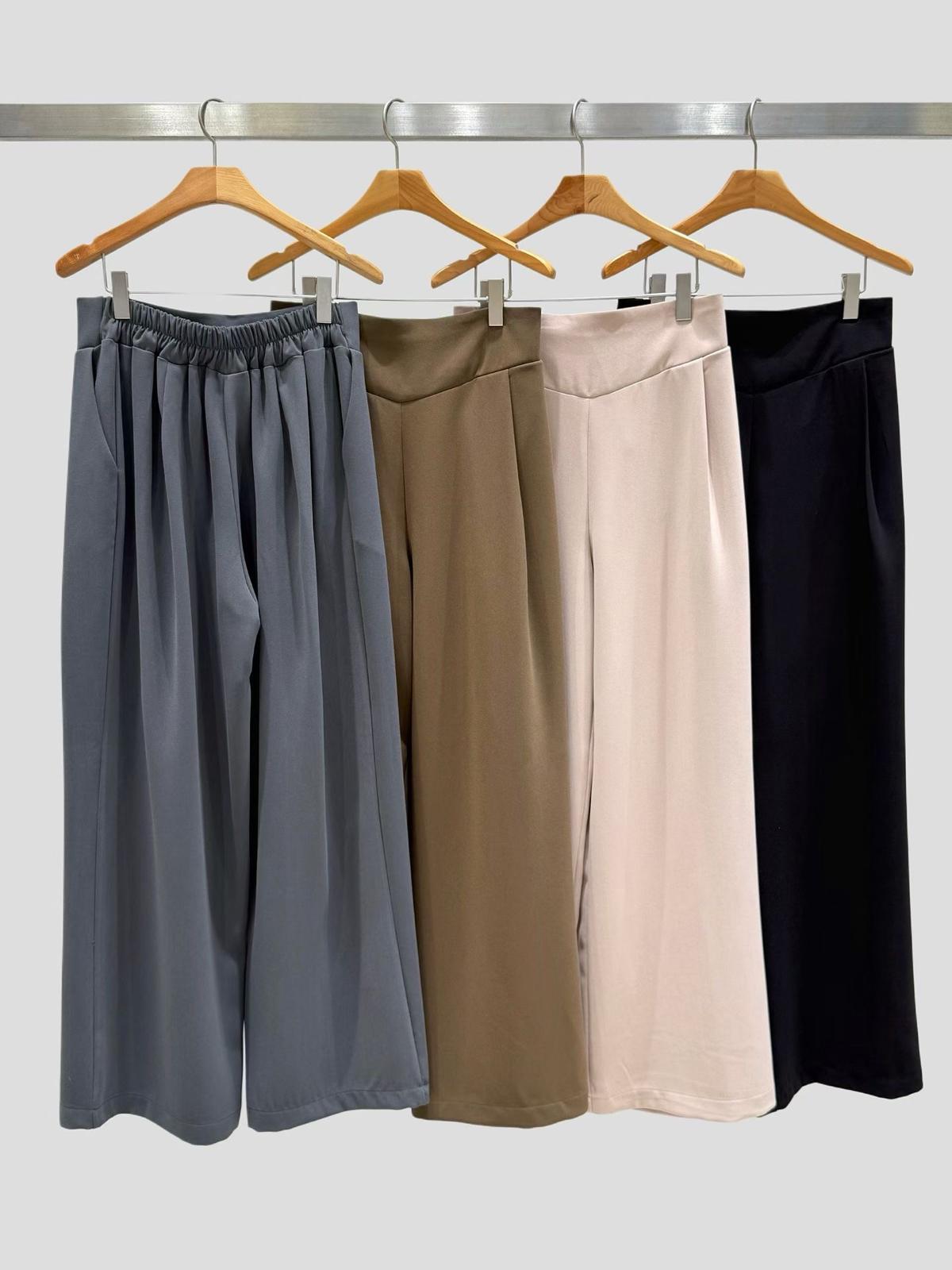Comfy Wide Leg Pants (4 colors)