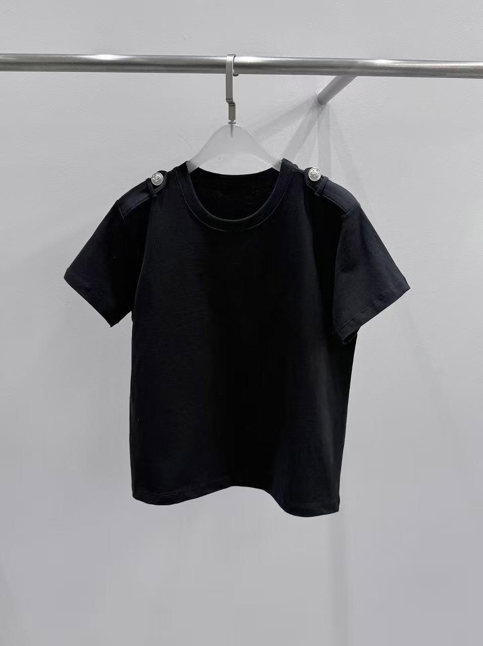Utility Shoulder-Tab Tee (4 Colors)