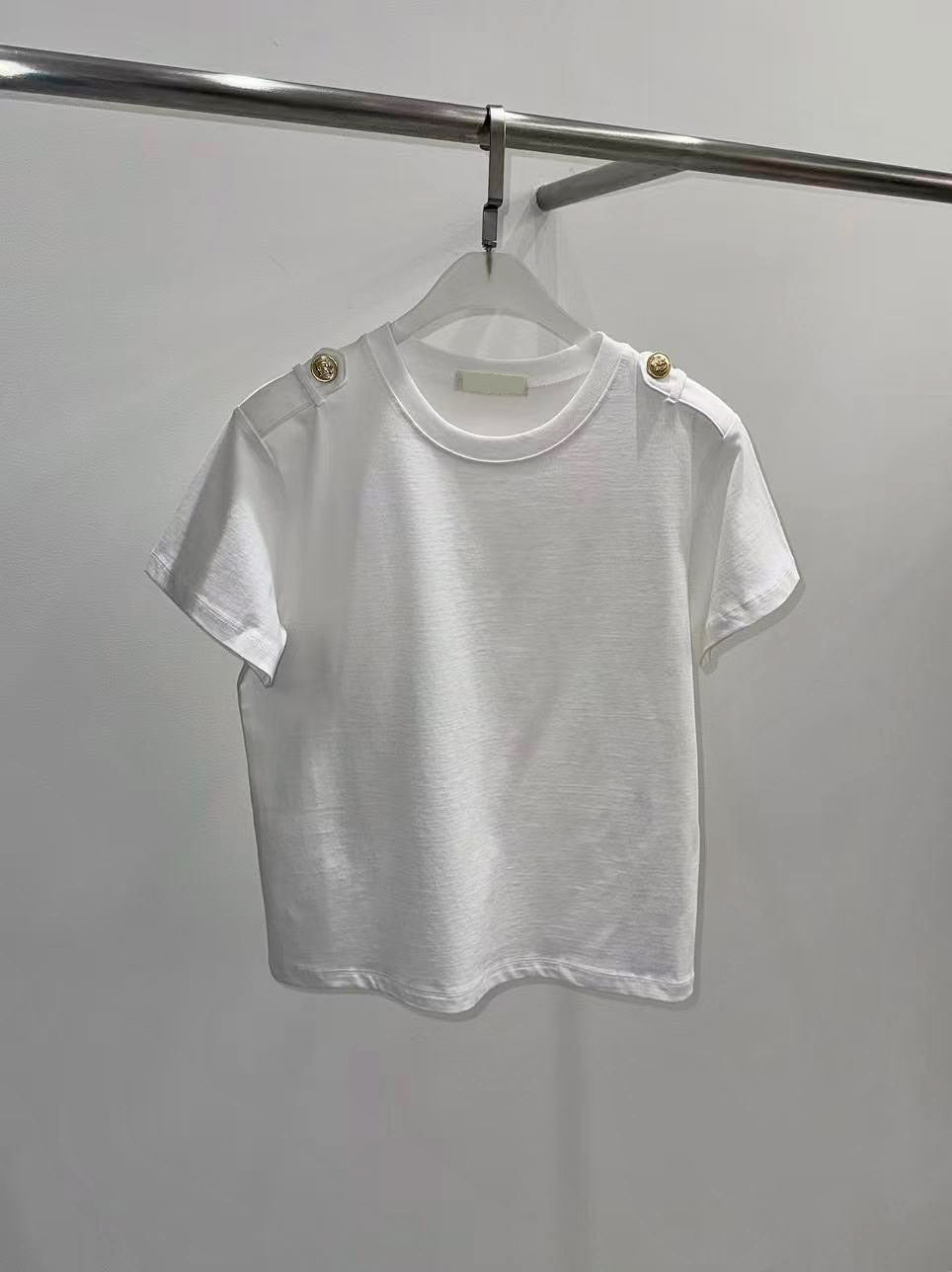 Utility Shoulder-Tab Tee (4 Colors)