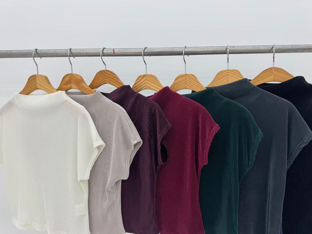 ***未返*** Pleated Top (7 Colors)