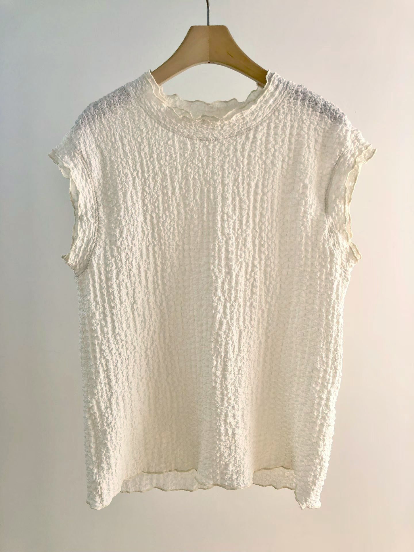 Basic Crinkle Vest (7 colors)