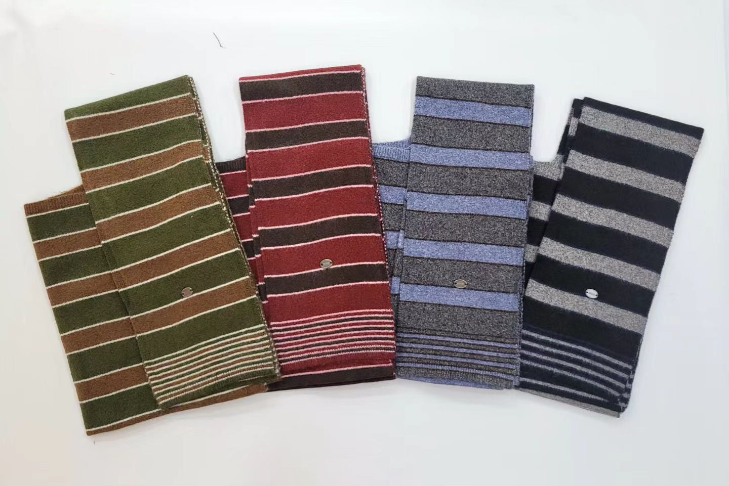 Mix Striped Scarf (4 Colors)