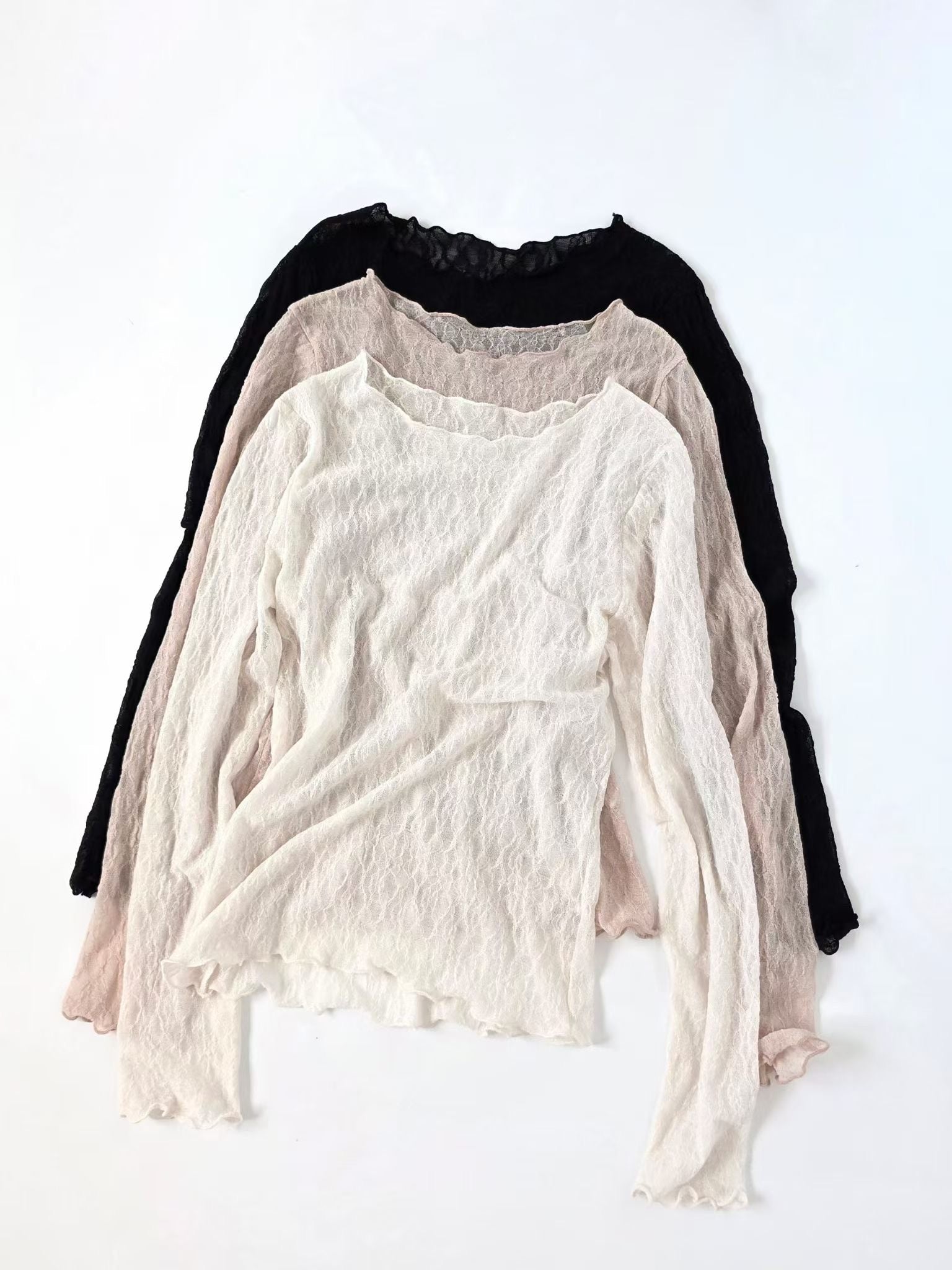 Basic Lace Top (3 Colors)