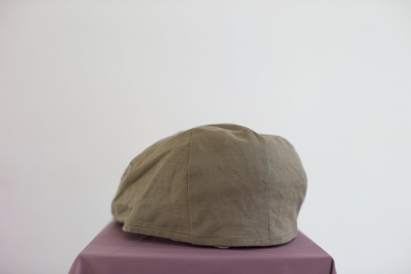 Linen Flat Cap