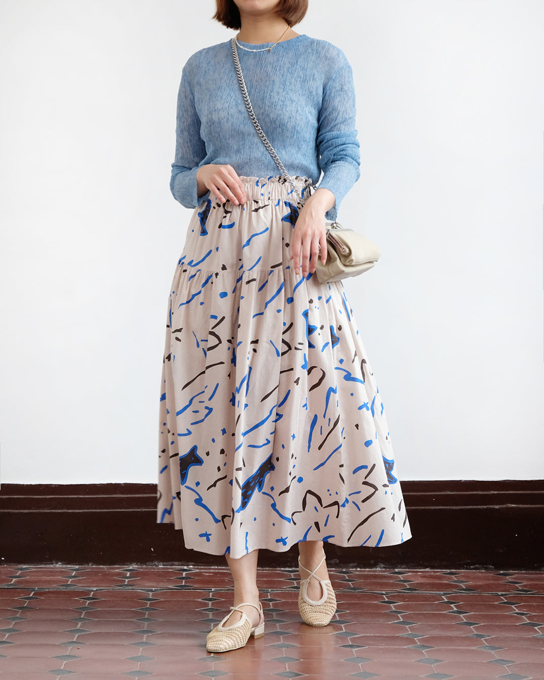 Straw Slingback Sandals (New)