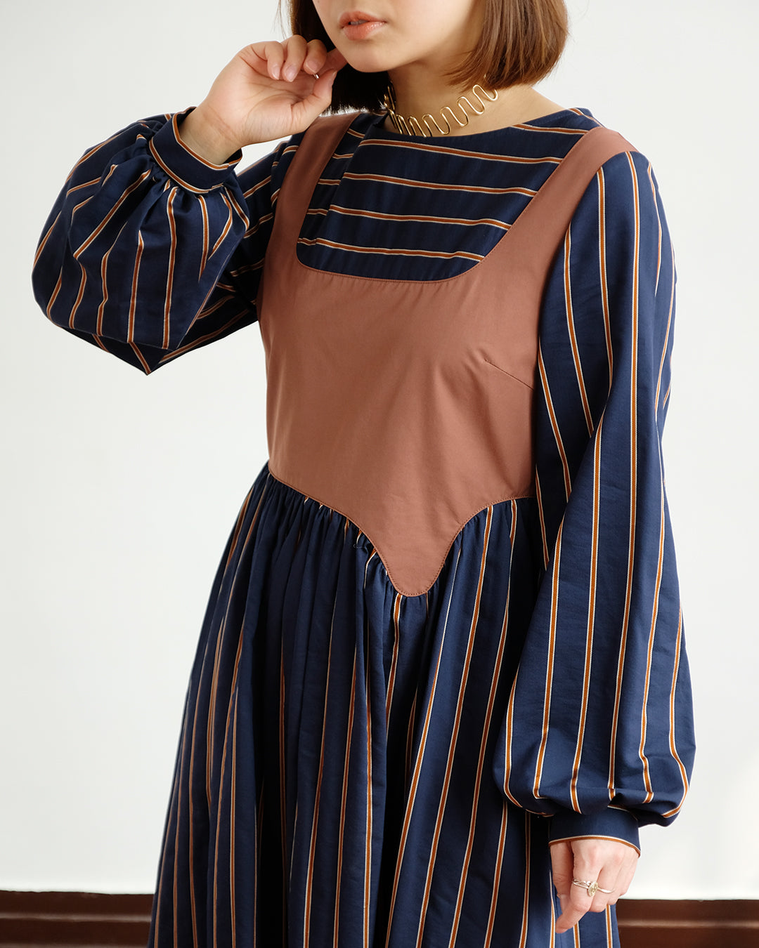 Alison 2 in 1 Striped Dress