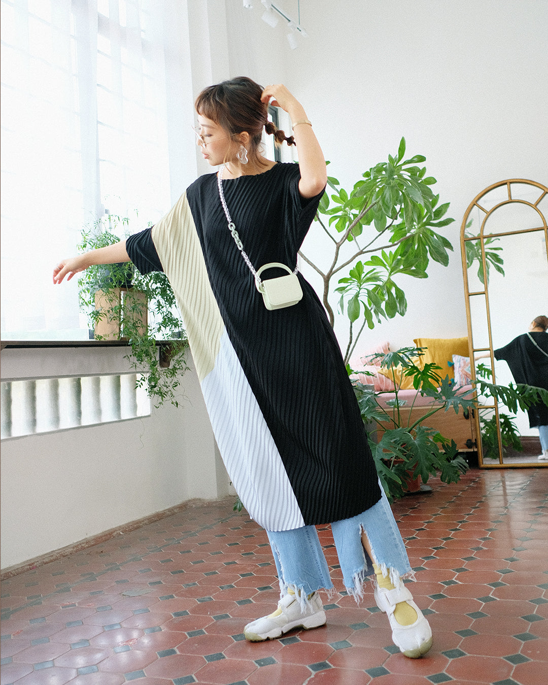 Tassel Ripped Jeans (Damage)