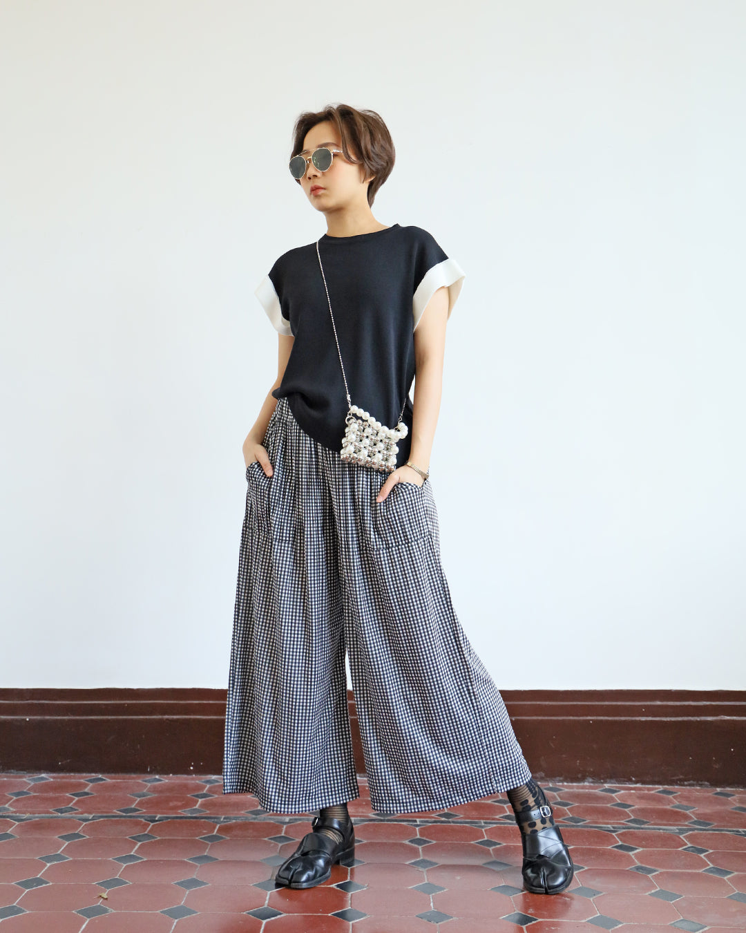 2-Tone Summer Knit Top