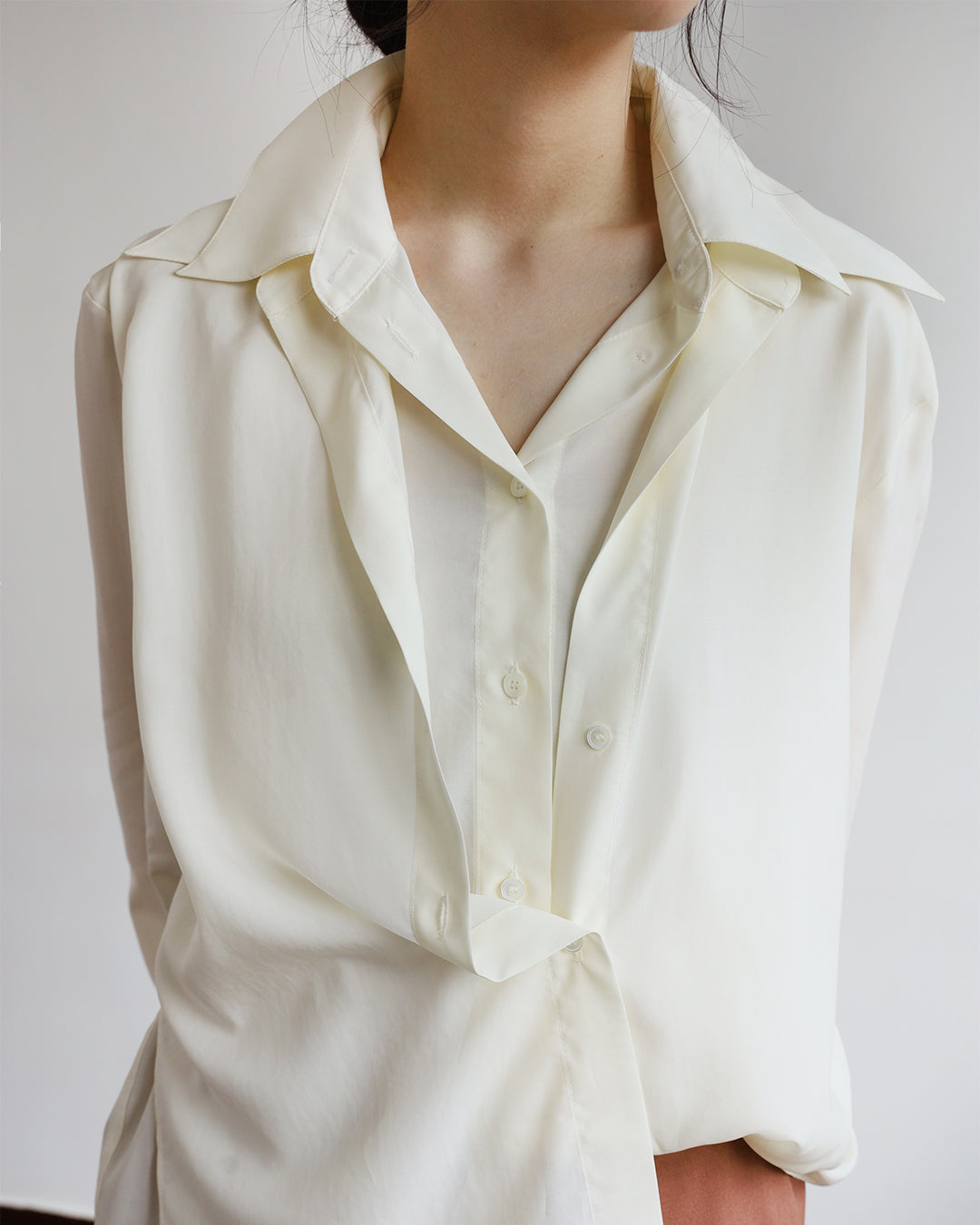 100% Silk Double Layer Shirt