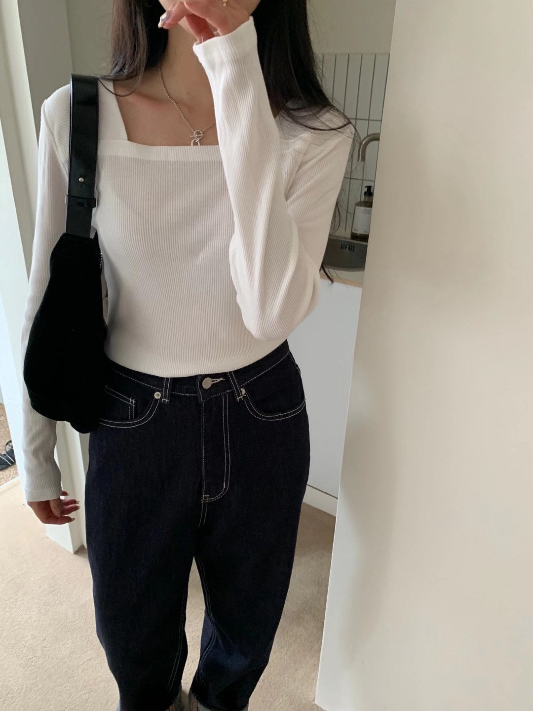 Basic Square Neck Top