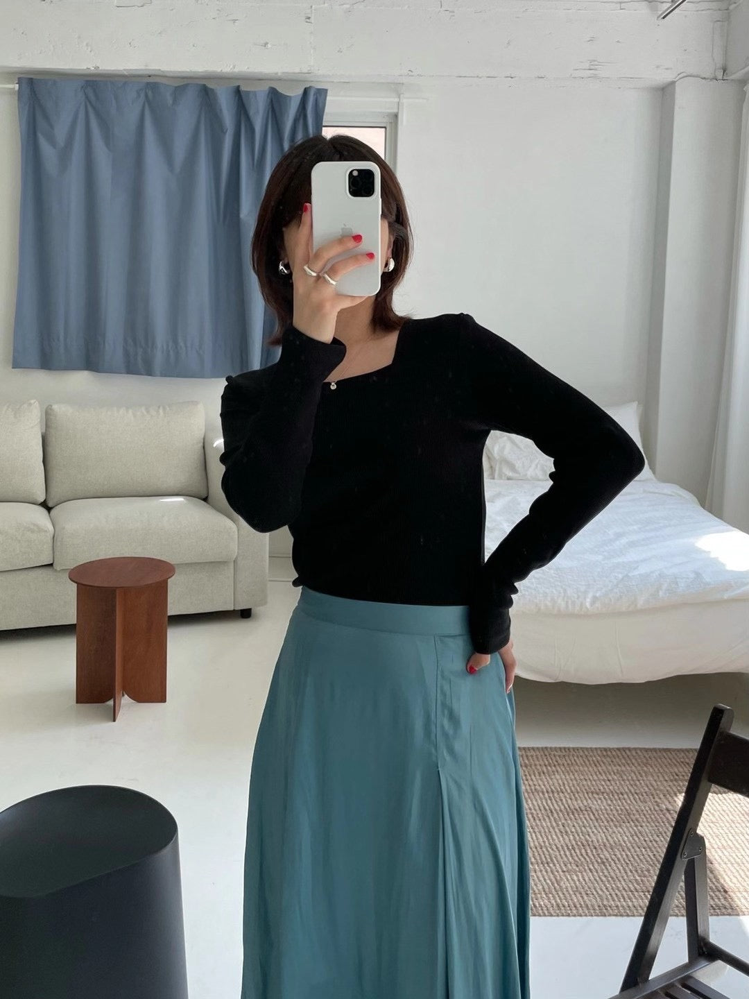 Basic Square Neck Top